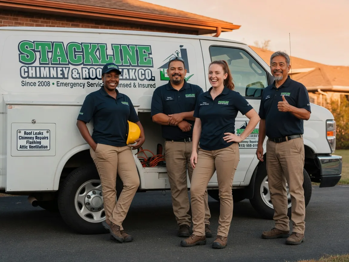 Chimney flashing repair company in Standish, CA